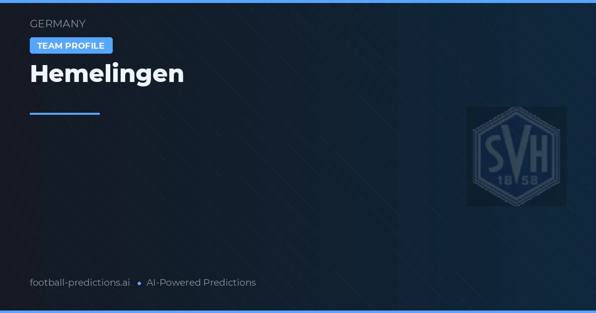 Hemelingen Pronostics & Statistiques