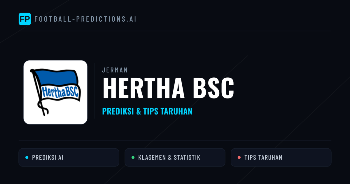 Hertha BSC Prediksi & Statistik Piala Dunia