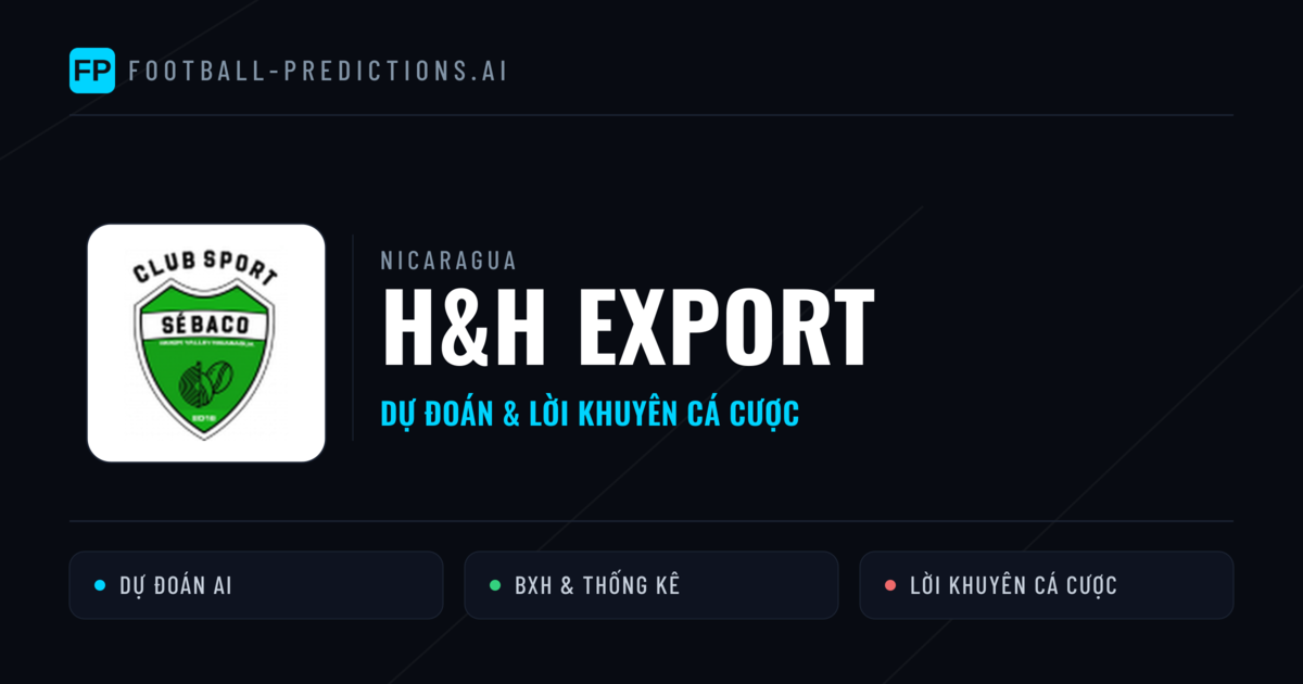 H&H Export Dự đoán & Thống kê