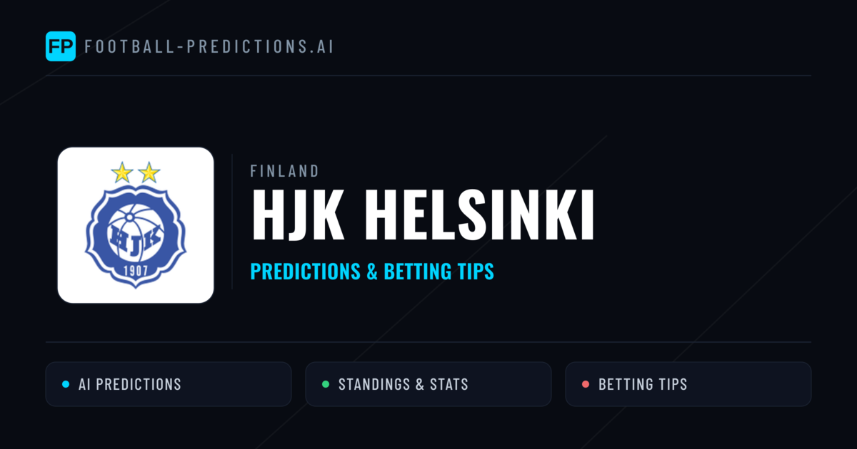 HJK Helsinki Predictions & Stats