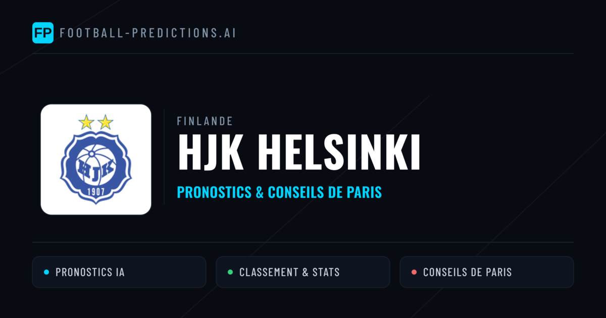HJK Helsinki Pronostics & Statistiques