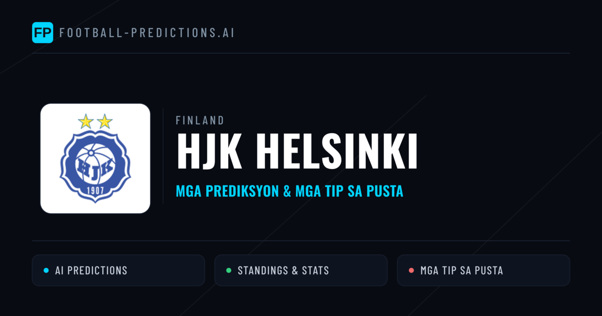 HJK Helsinki Predictions & Stats