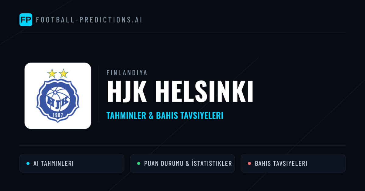 HJK Helsinki Tahminleri & İstatistikler