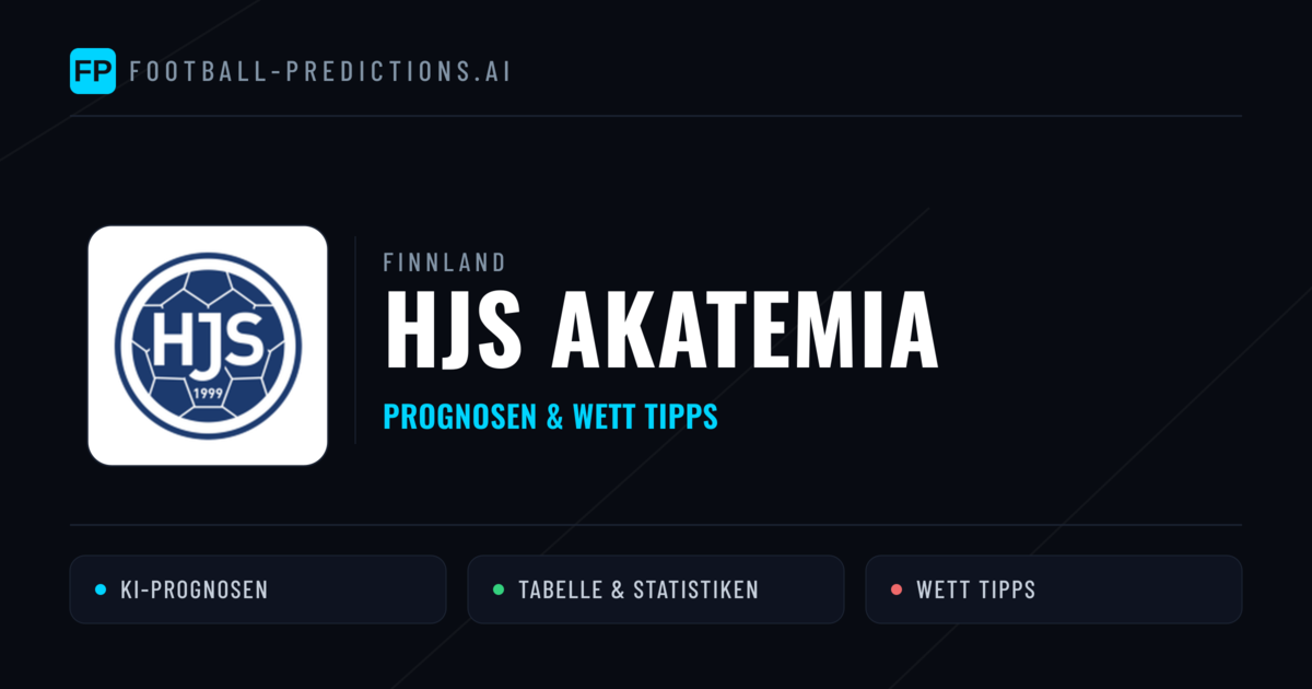 HJS Akatemia Prognosen & Statistiken