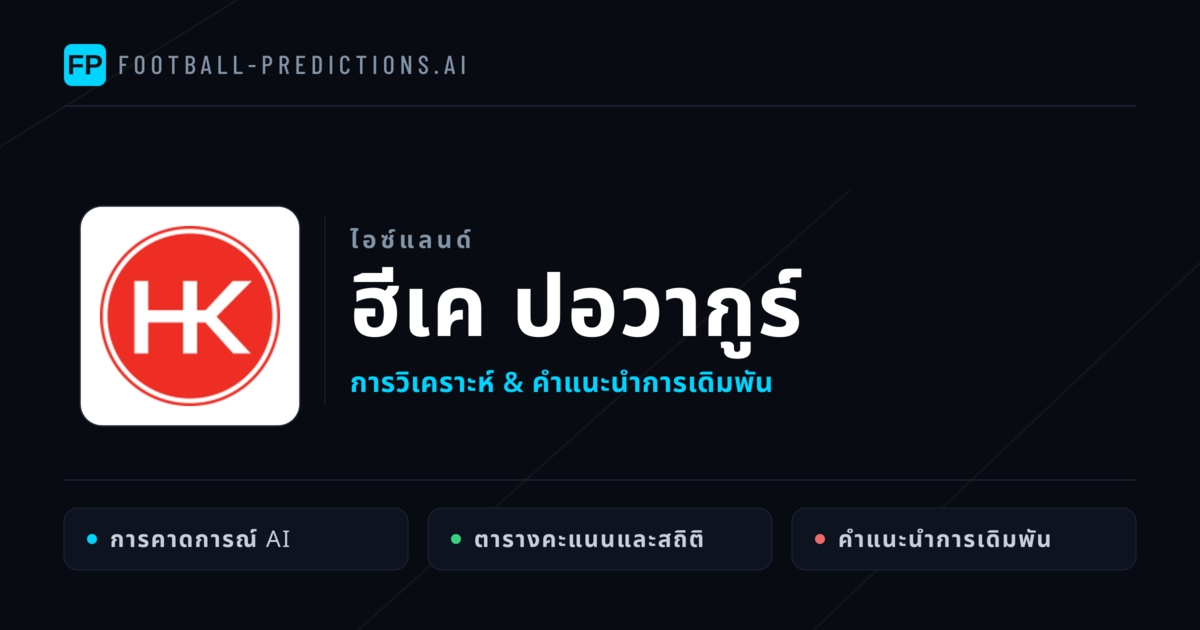 ฮีเค ปอวากูร์ การวิเคราะห์และสถิติ