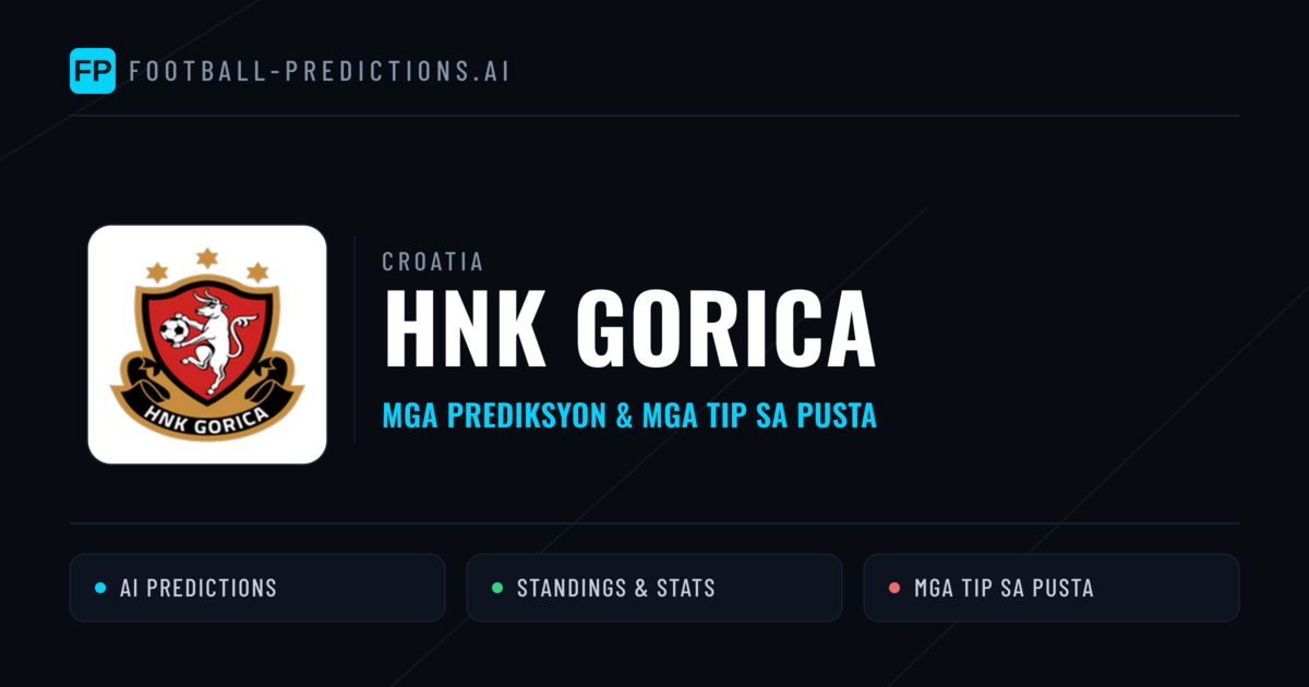 HNK Goricа Predictions & Stats