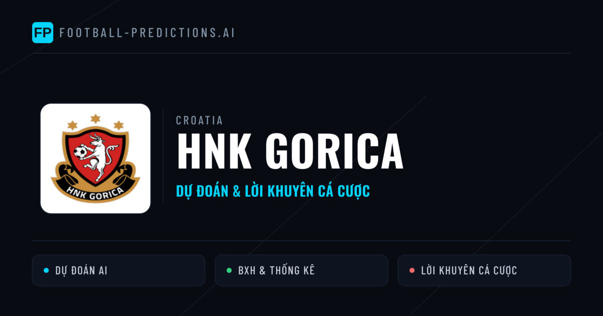 HNK Gorica Dự đoán & Thống kê