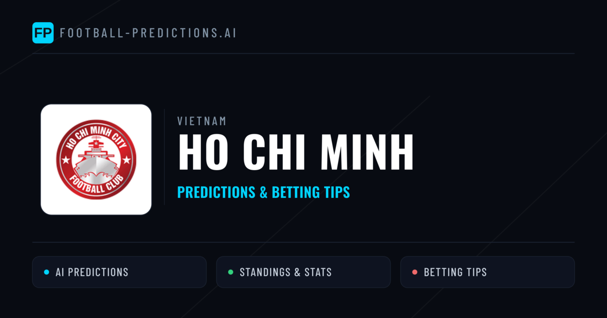 Ho Chi Minh Predictions & Stats