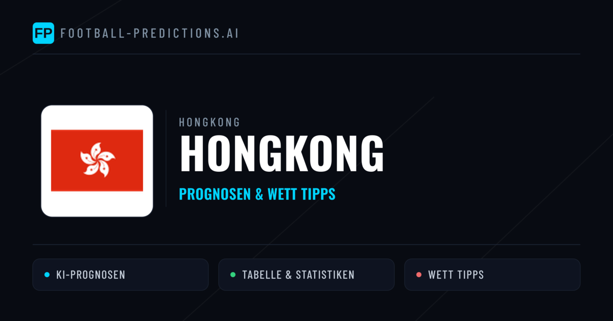 Hongkong Prognosen & Statistiken