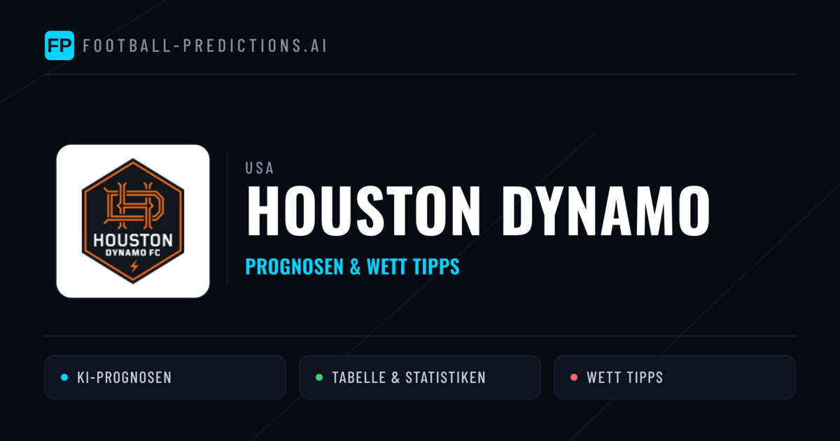 Houston Dynamo Prognosen & Statistiken