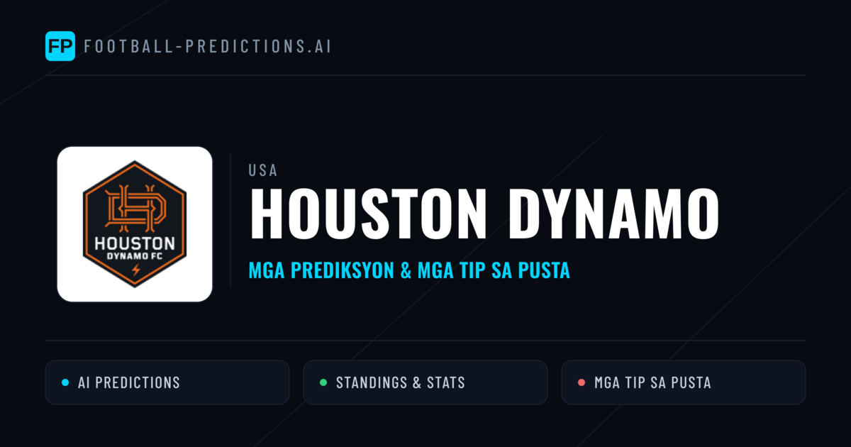 Houston Dynamo Predictions & Stats