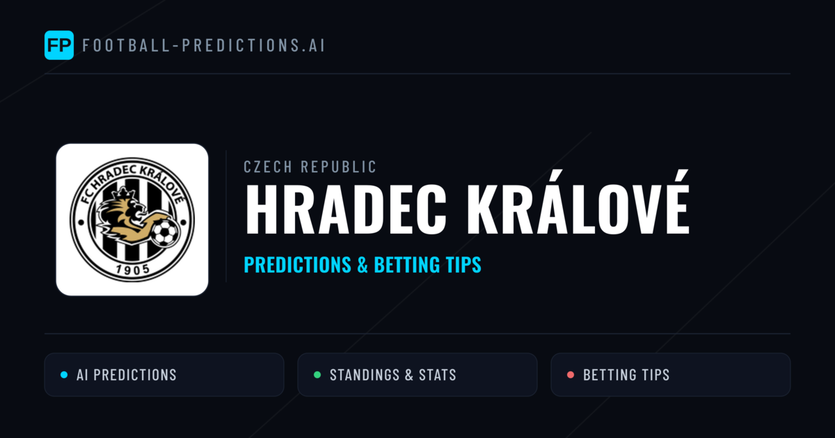 Hradec Králové Predictions & Stats