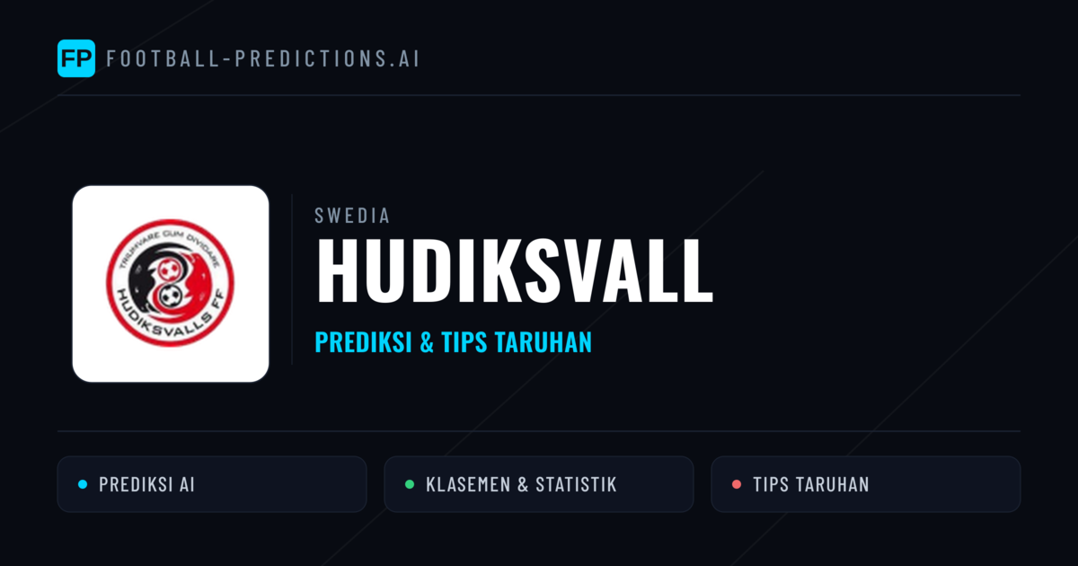 Hudiksvall Prediksi & Statistik Piala Dunia