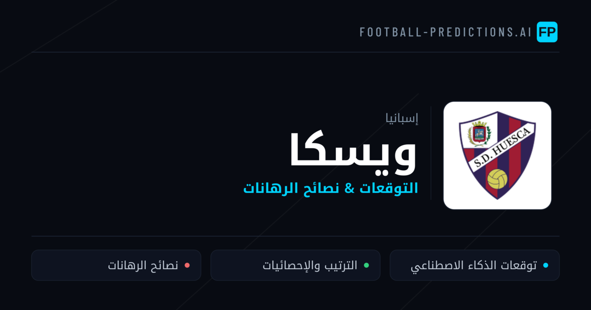 ويسكا توقعات واحصائيات