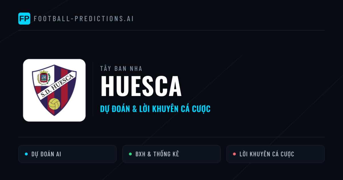Huesca Dự đoán & Thống kê