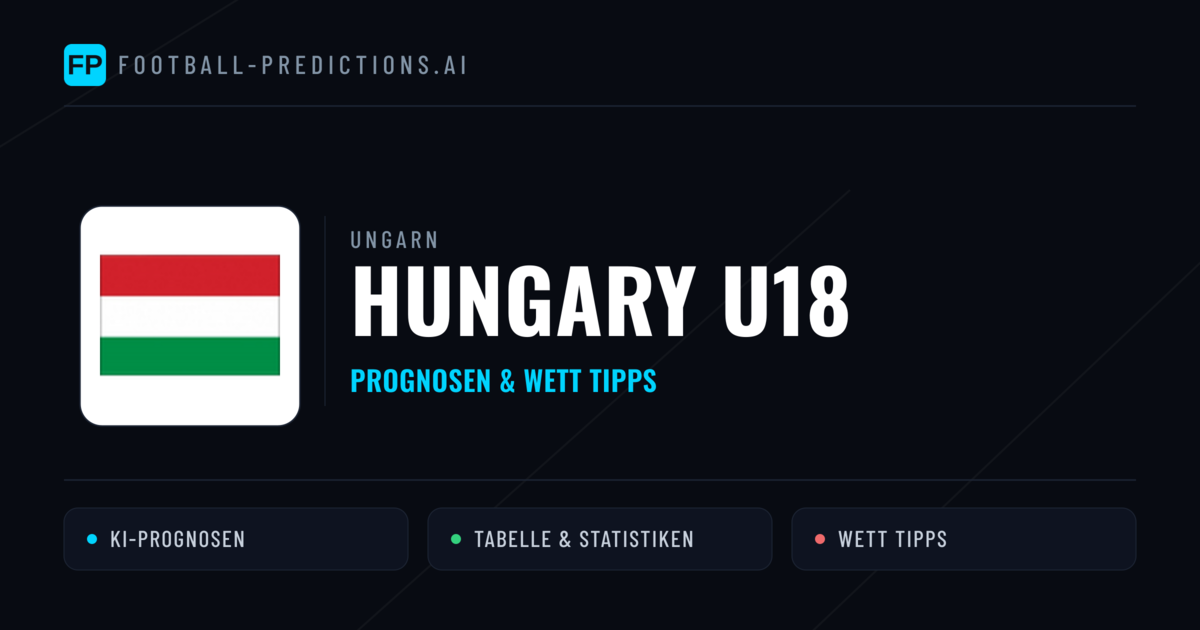 Hungary U18 Prognosen & Statistiken
