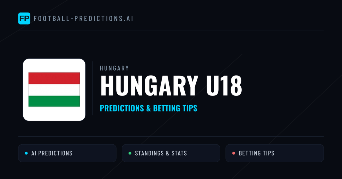 Hungary U18 Predictions & Stats