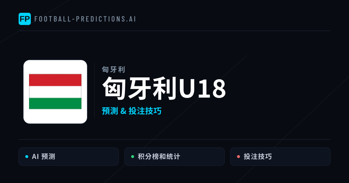 匈牙利U18 運彩分析|足球預測與數據