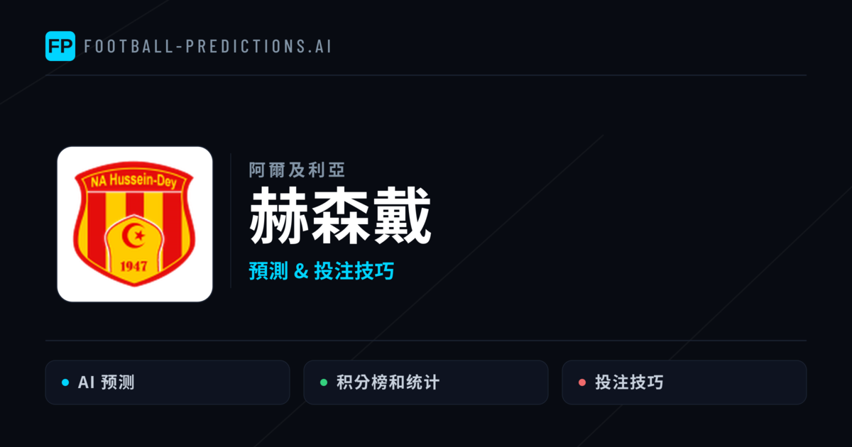 赫森戴 運彩分析|足球預測與數據