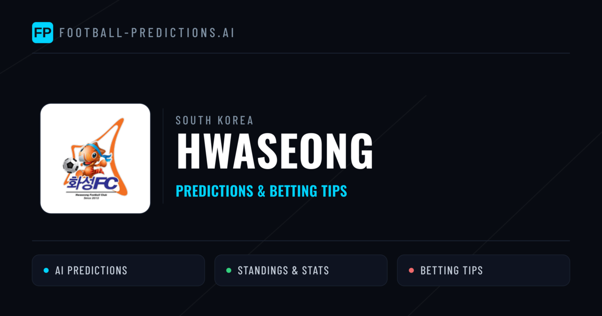 Hwaseong Predictions & Stats