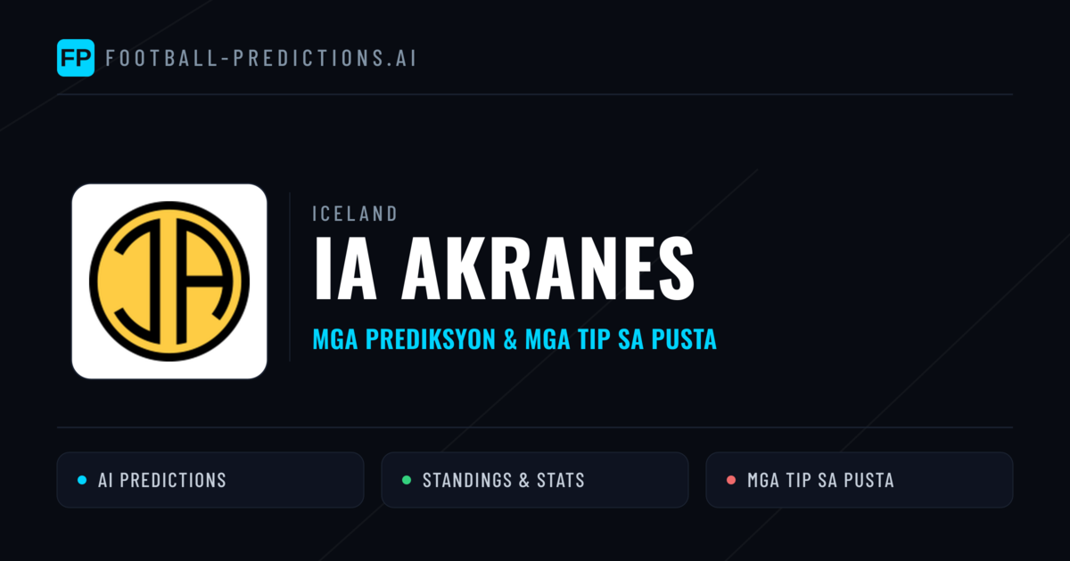 IA Akranes Predictions & Stats