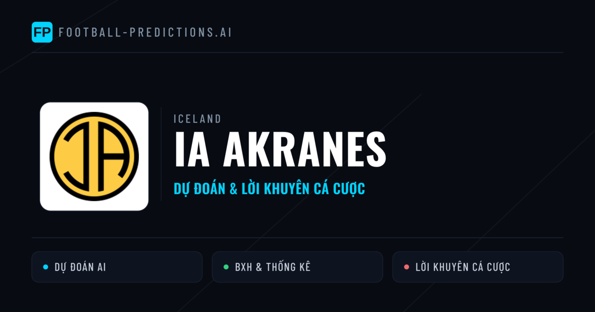 IA Akranes Dự đoán & Thống kê