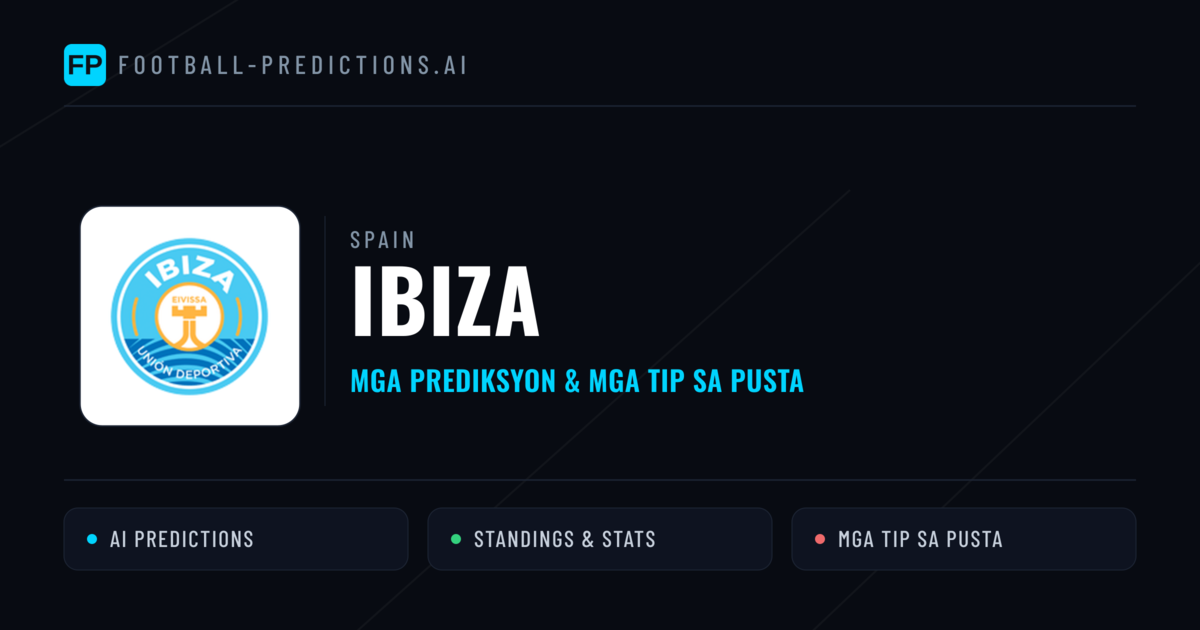 Ibiza Predictions & Stats