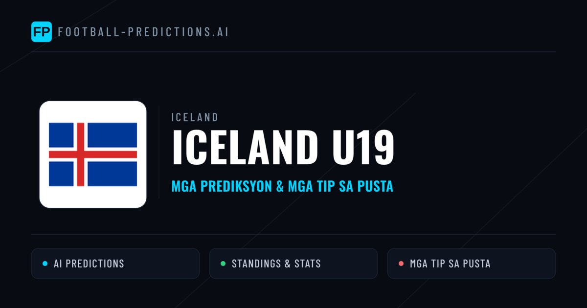Iceland U19 Predictions & Stats