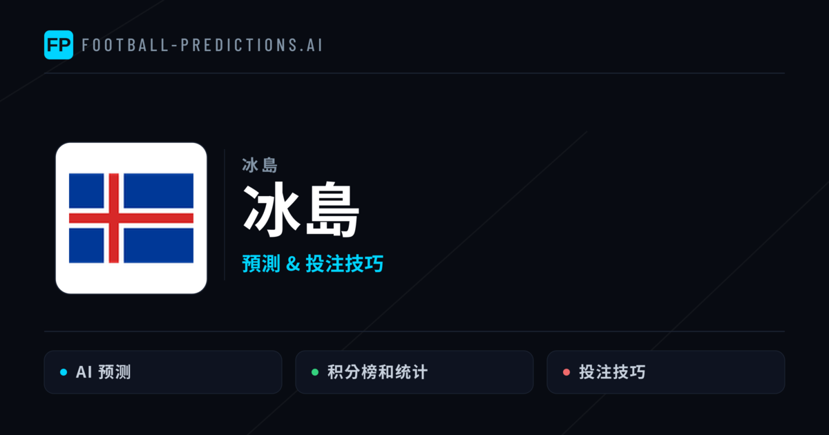 冰島 運彩分析|足球預測與數據