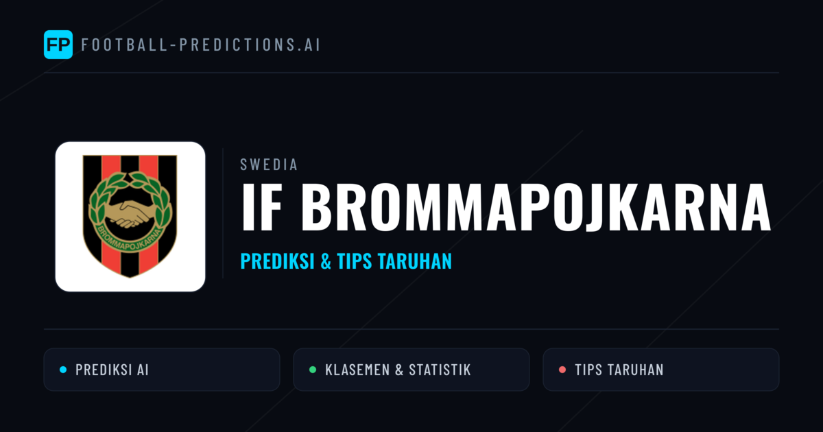 IF Brommapojkarna Prediksi & Statistik Piala Dunia