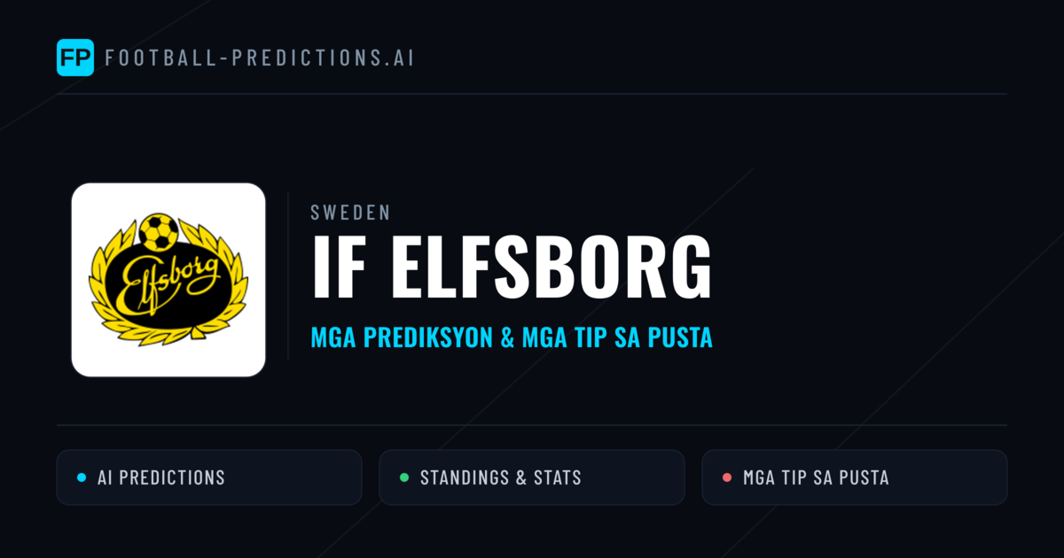 IF Elfsborg Predictions & Stats