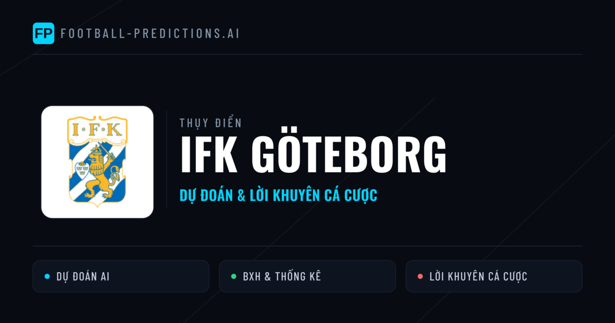 IFK Göteborg Dự đoán & Thống kê