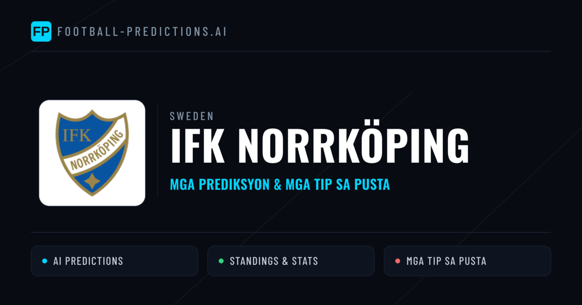 IFK Norrköping Predictions & Stats
