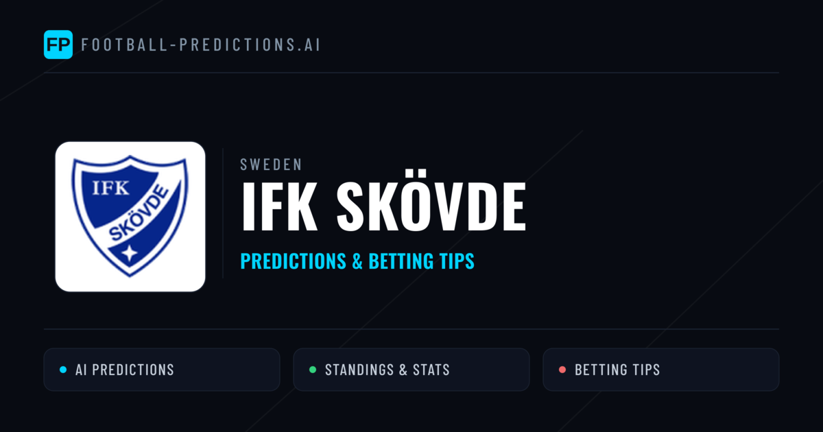 IFK Skövde Predictions & Stats