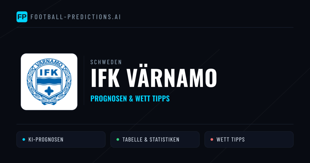 IFK Värnamo Prognosen & Statistiken