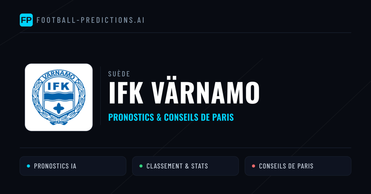 IFK Värnamo Pronostics & Statistiques