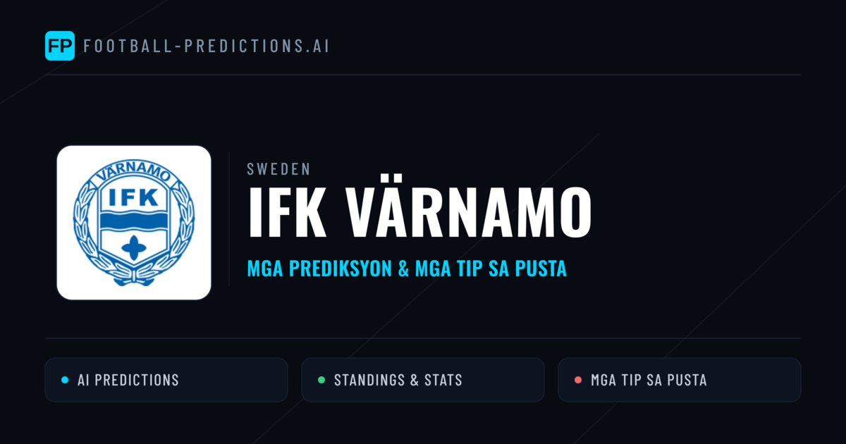 IFK Värnamo Predictions & Stats