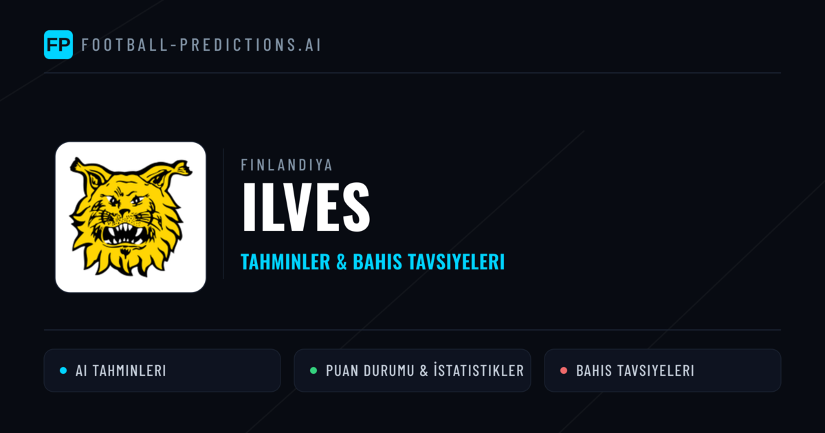 Ilves Tahminleri & İstatistikler