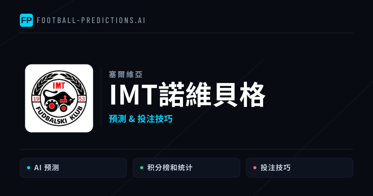 IMT諾維貝格 運彩分析｜足球預測與數據