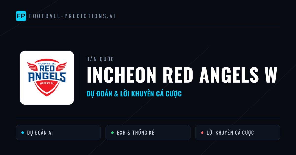 Incheon Red Angels W Dự đoán & Thống kê