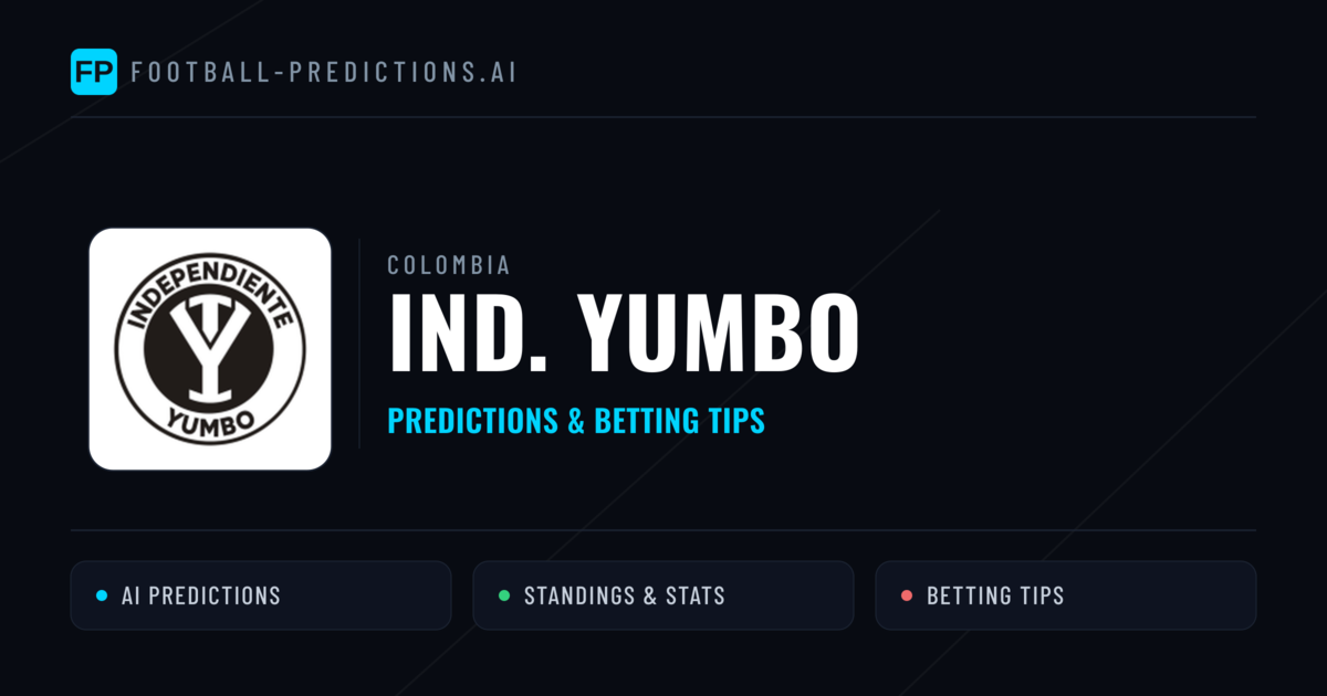 Ind. Yumbo Predictions & Stats
