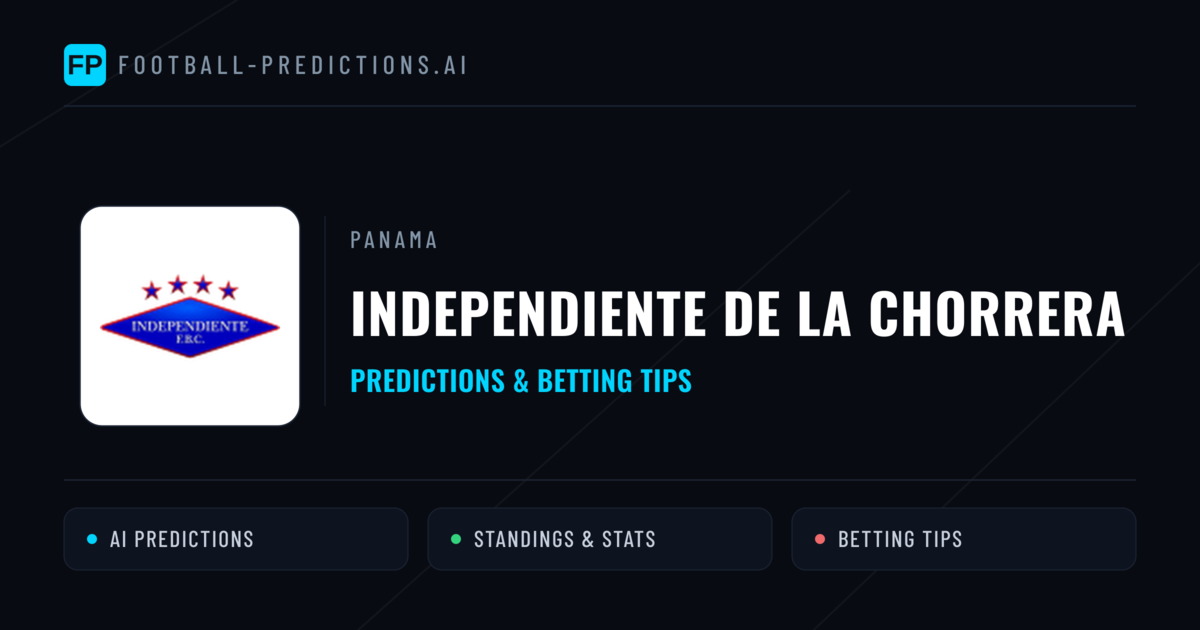 Independiente de La Chorrera Predictions & Stats