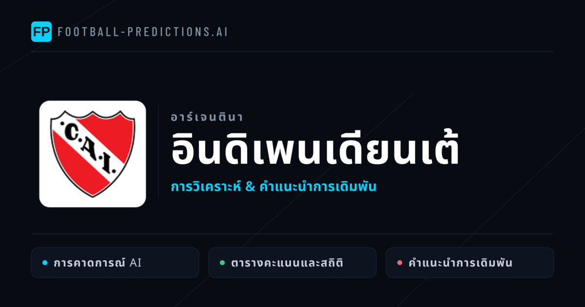 อินดิเพนเดียนเต้ การวิเคราะห์และสถิติ