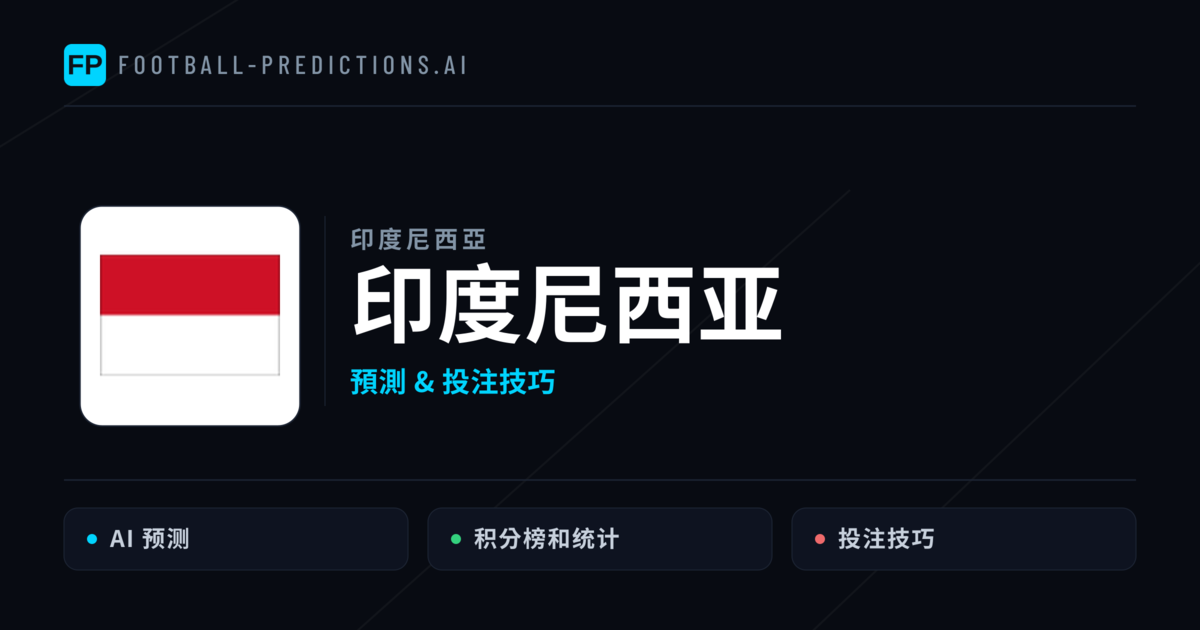 印度尼西亚 運彩分析|足球預測與數據