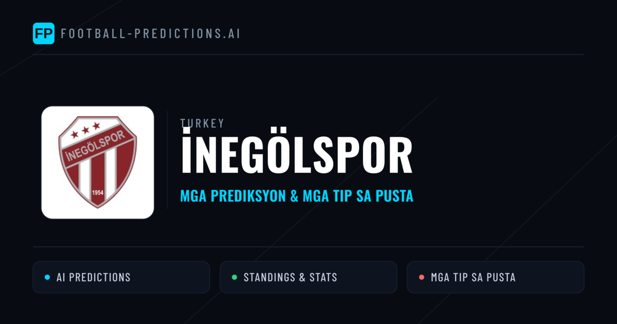 İnegölspor Predictions & Stats