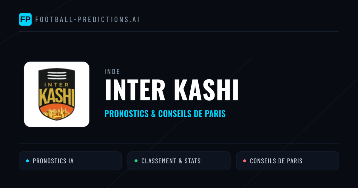 Inter Kashi Pronostics & Statistiques