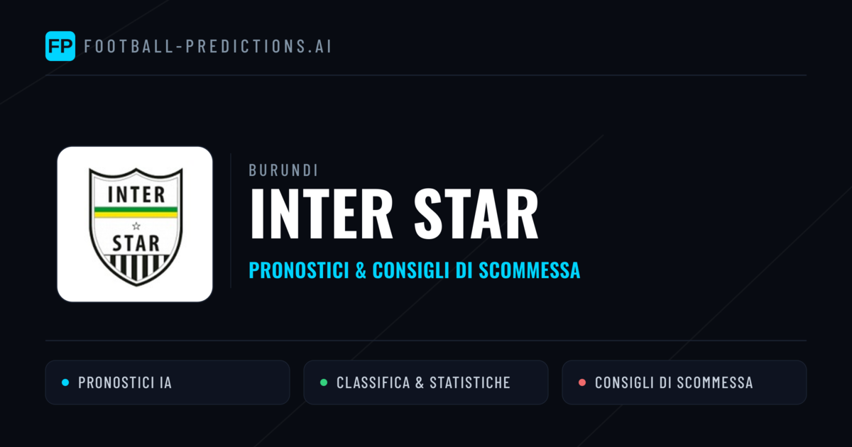 Pronostici e Statistiche Inter Star