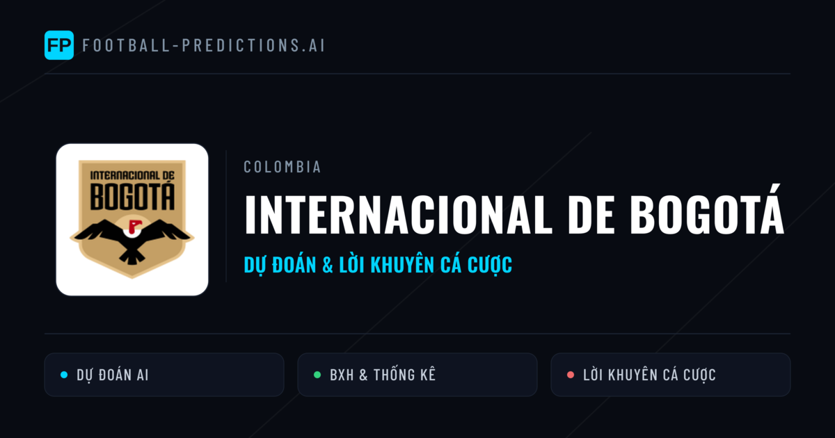 Internacional de Bogotá Dự đoán & Thống kê
