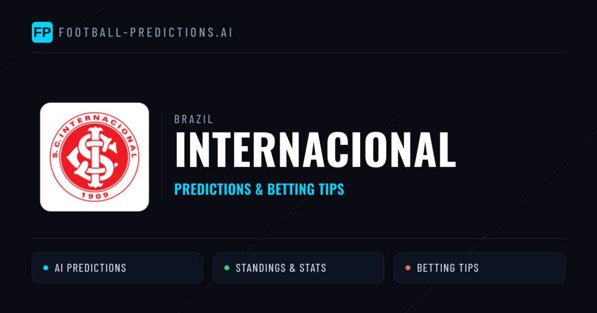 Internacional Predictions & Stats