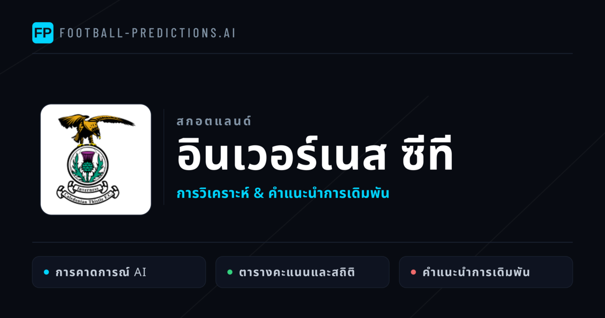 อินเวอร์เนส ซีที การวิเคราะห์และสถิติ